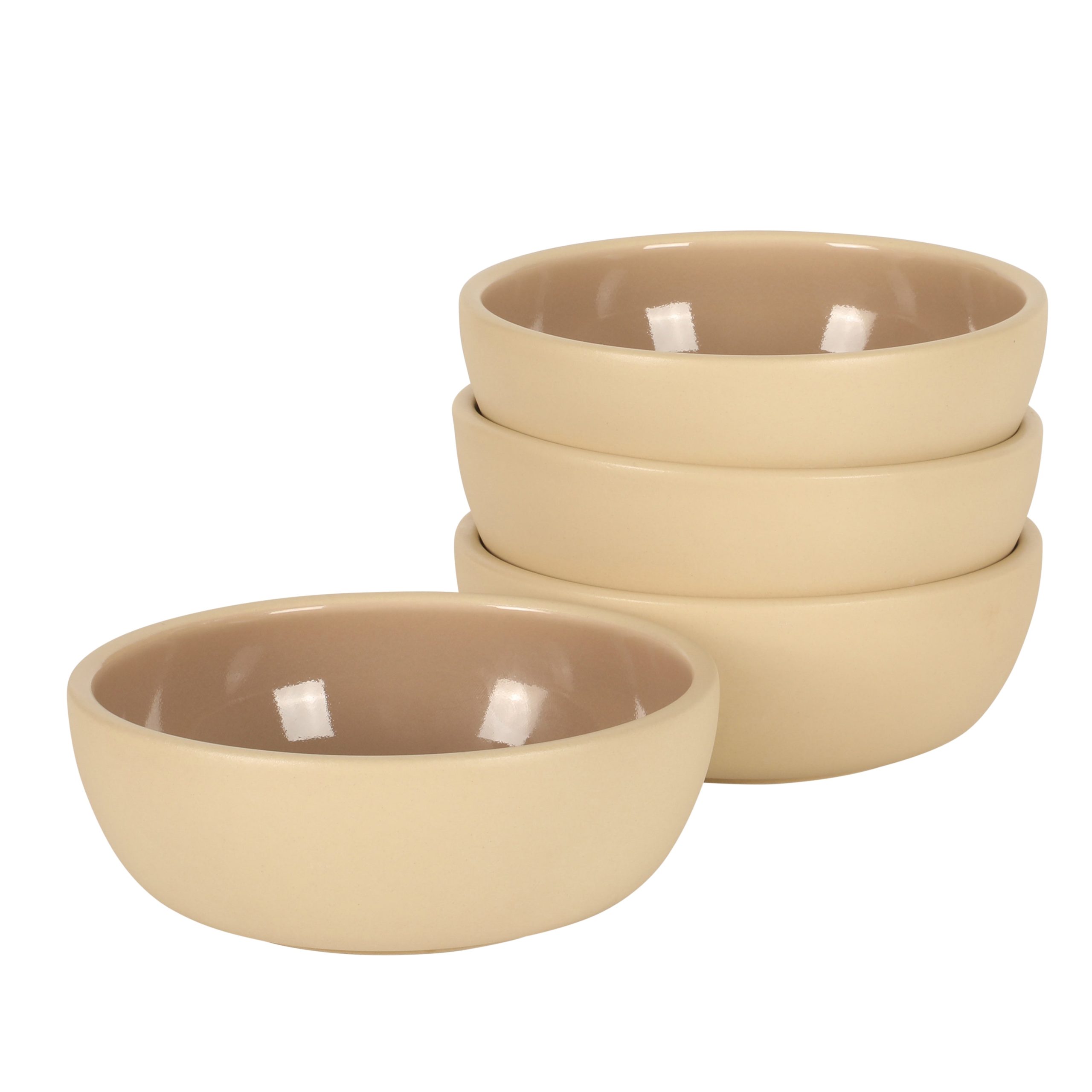 Gibson Elite - Made in Portugal - Port Gaia 4 Piece Cereal Bowl Set, 6.2” Stoneware Bowls, Reactive Glaze Finish, Soup, Dessert & Snack Bowls, Microwave & Dishwasher Safe - Image 9