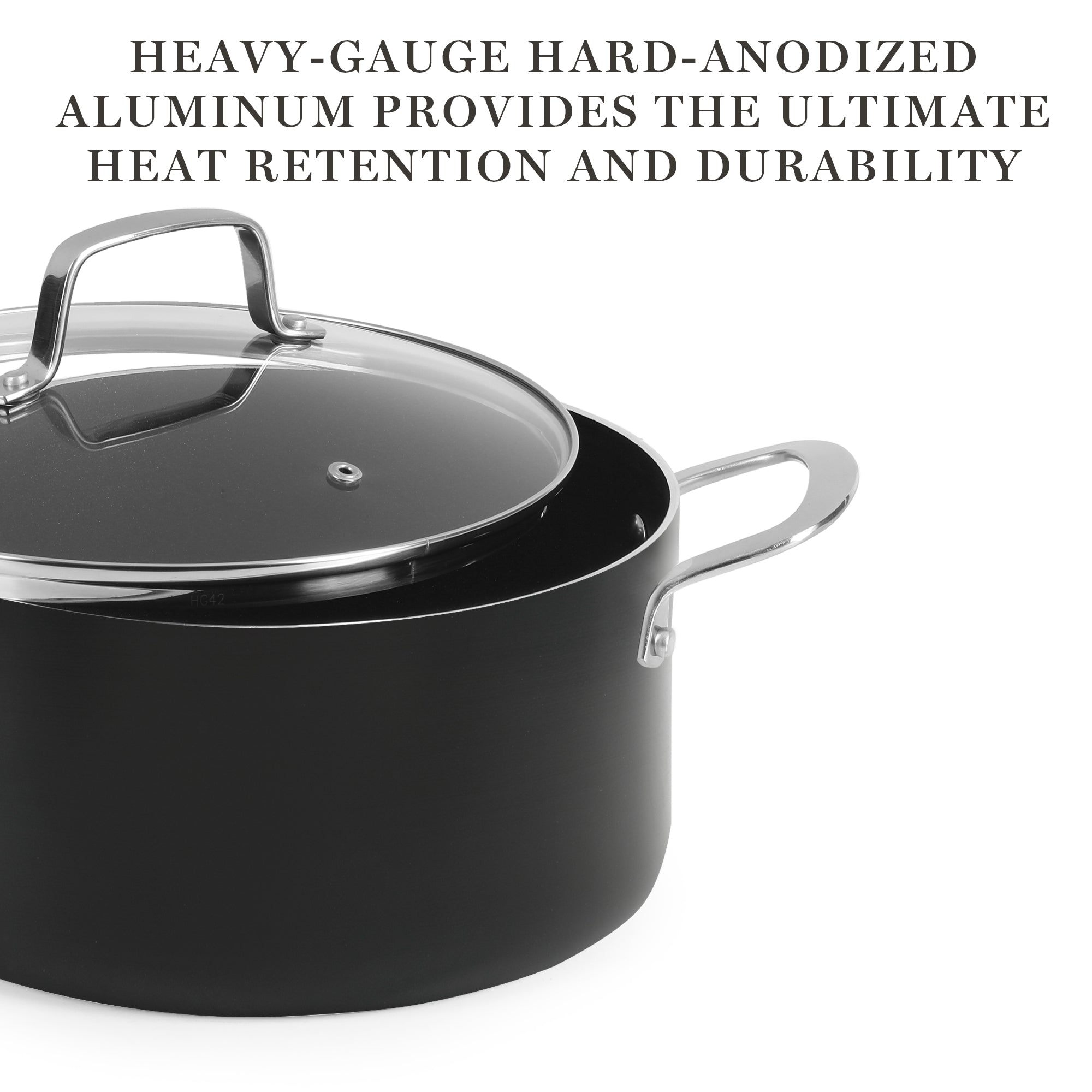 Martha Stewart Bosworth 10-Piece Hard Anodized Cookware Set - Image 6