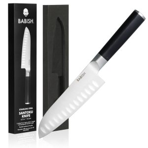 Babish High-Carbon 1.4116 German Steel 6.5" Santoku Knife