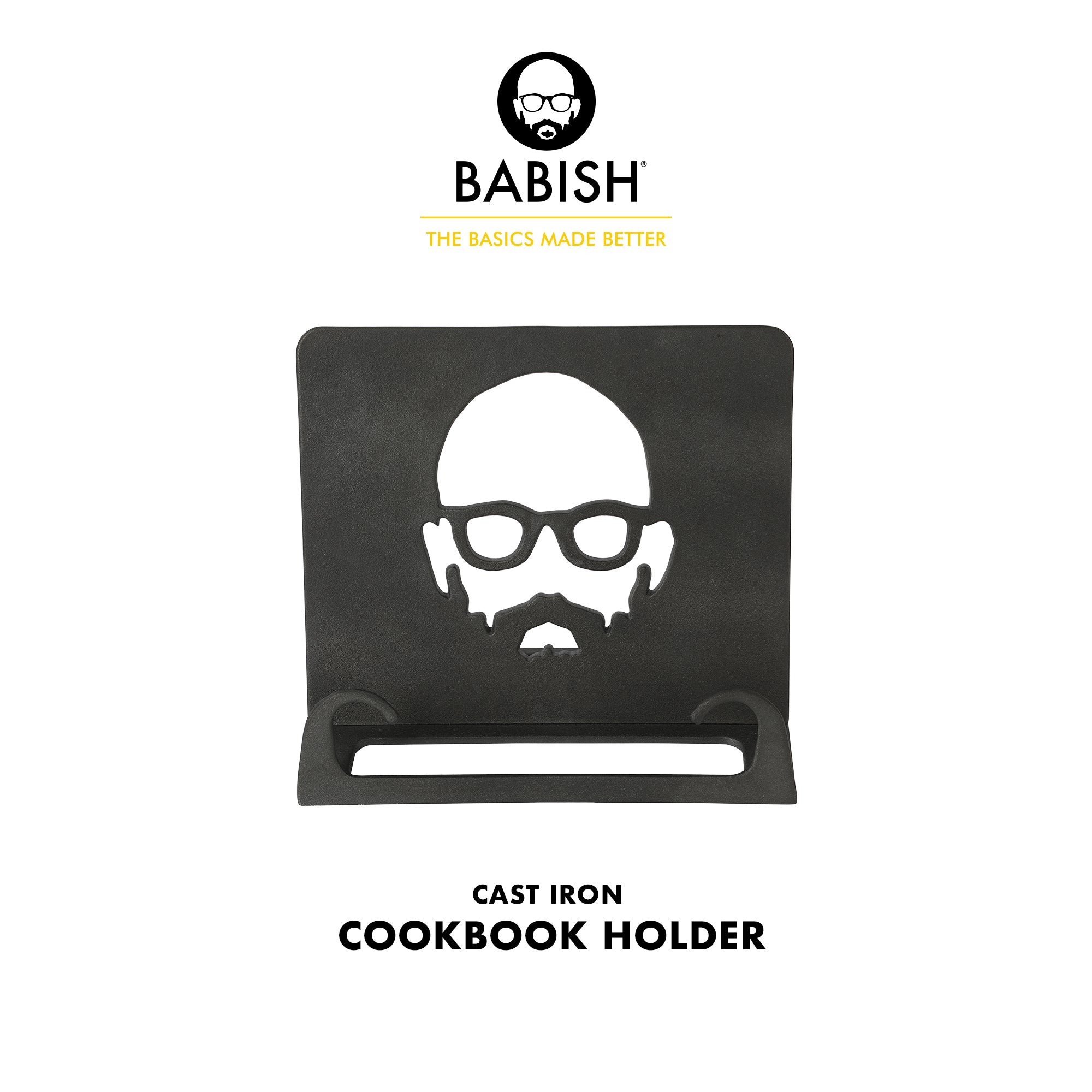 Babish Cast Iron Cookbook Holder - Image 2