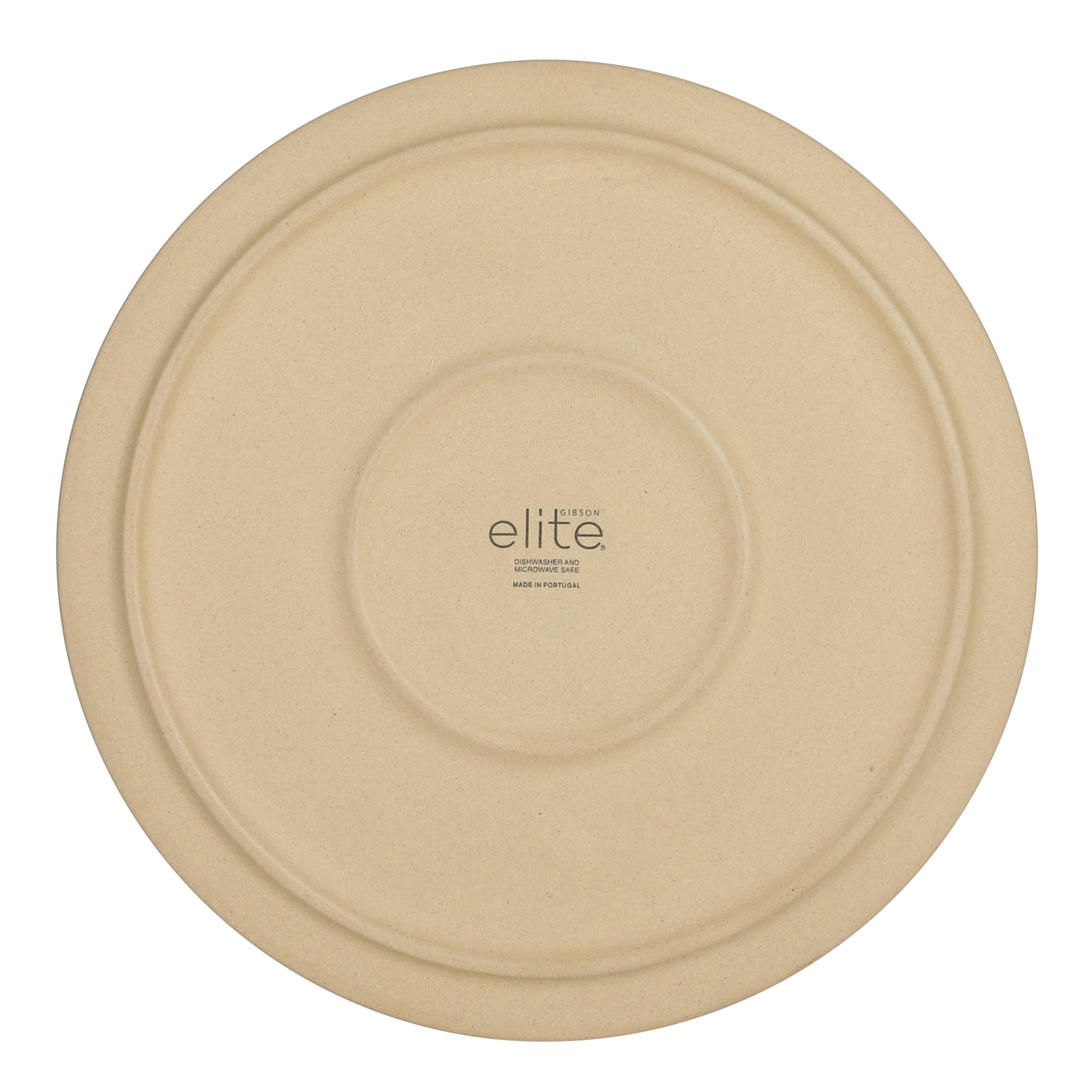 Gibson Elite Villa Amadora - Made in Portugal - 12 Piece Dinnerware Set for 4, Stoneware Plates and Bowls Sets,Dinner Plates, Salad Plates, Cereal Bowls - Image 9