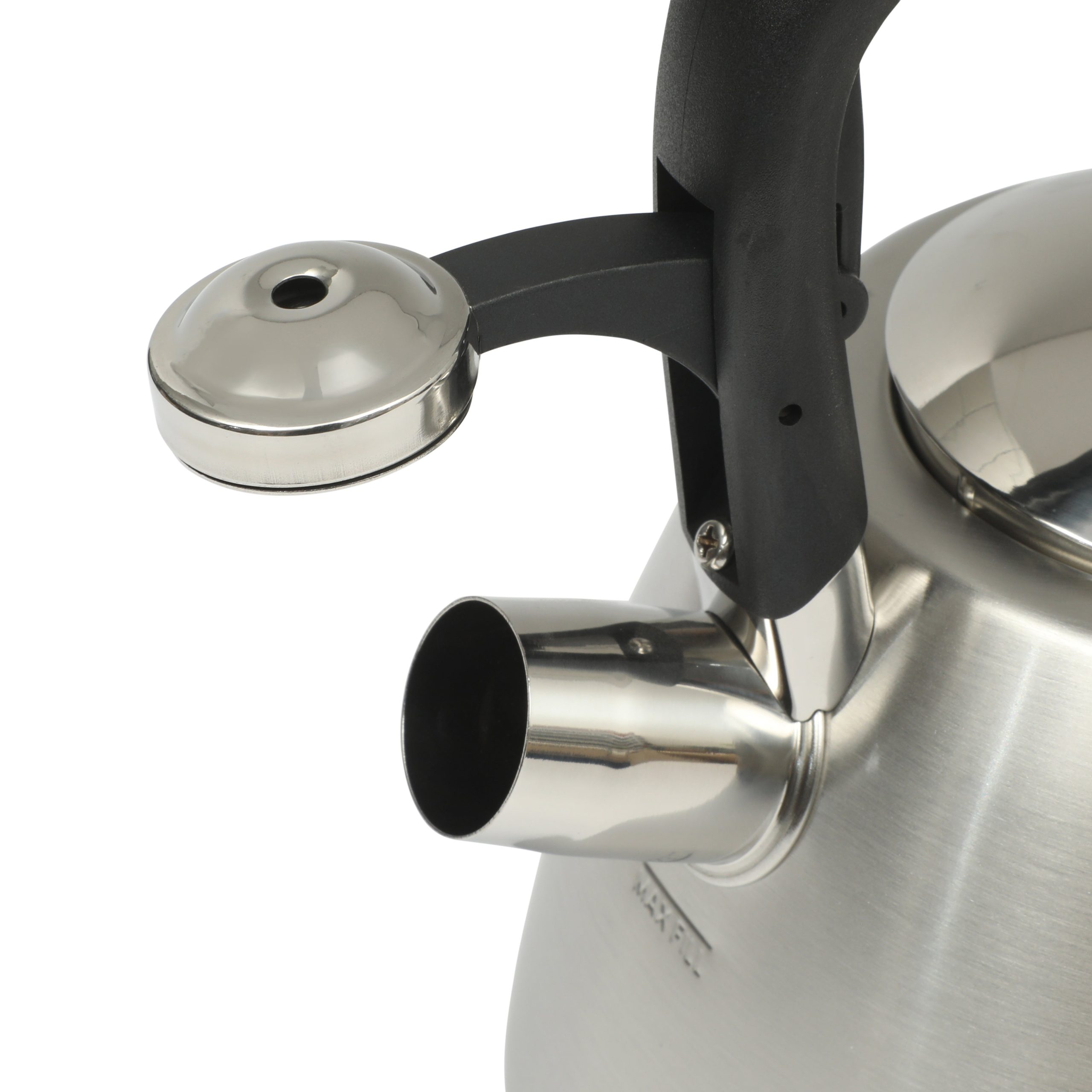 Mr. Coffee Hartbay 2.4 Quart Large Stainless Steel Whistling Tea Kettle - Image 7