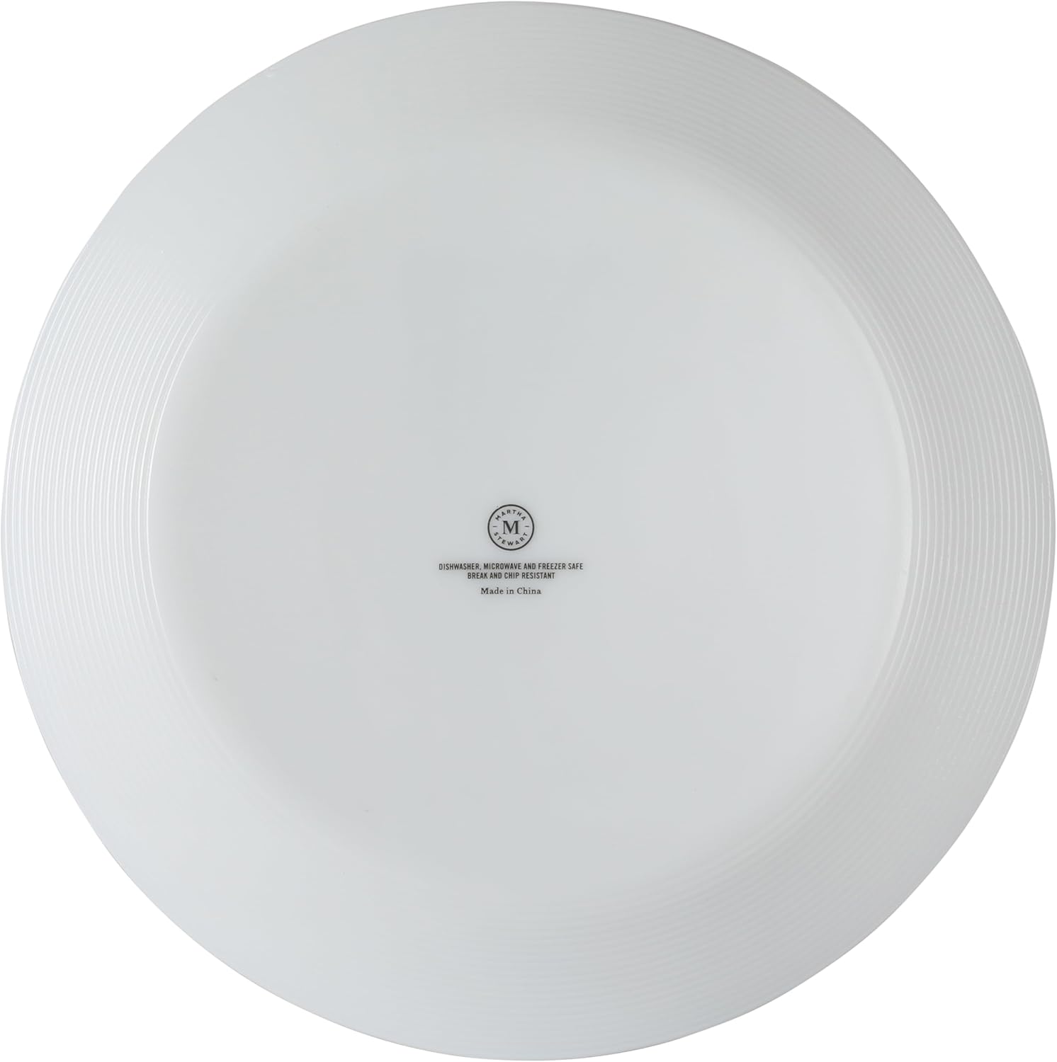 Martha Stewart Opalton 6 Piece 10 Inch Chip and Break Resistant Dinner Plates - Image 3