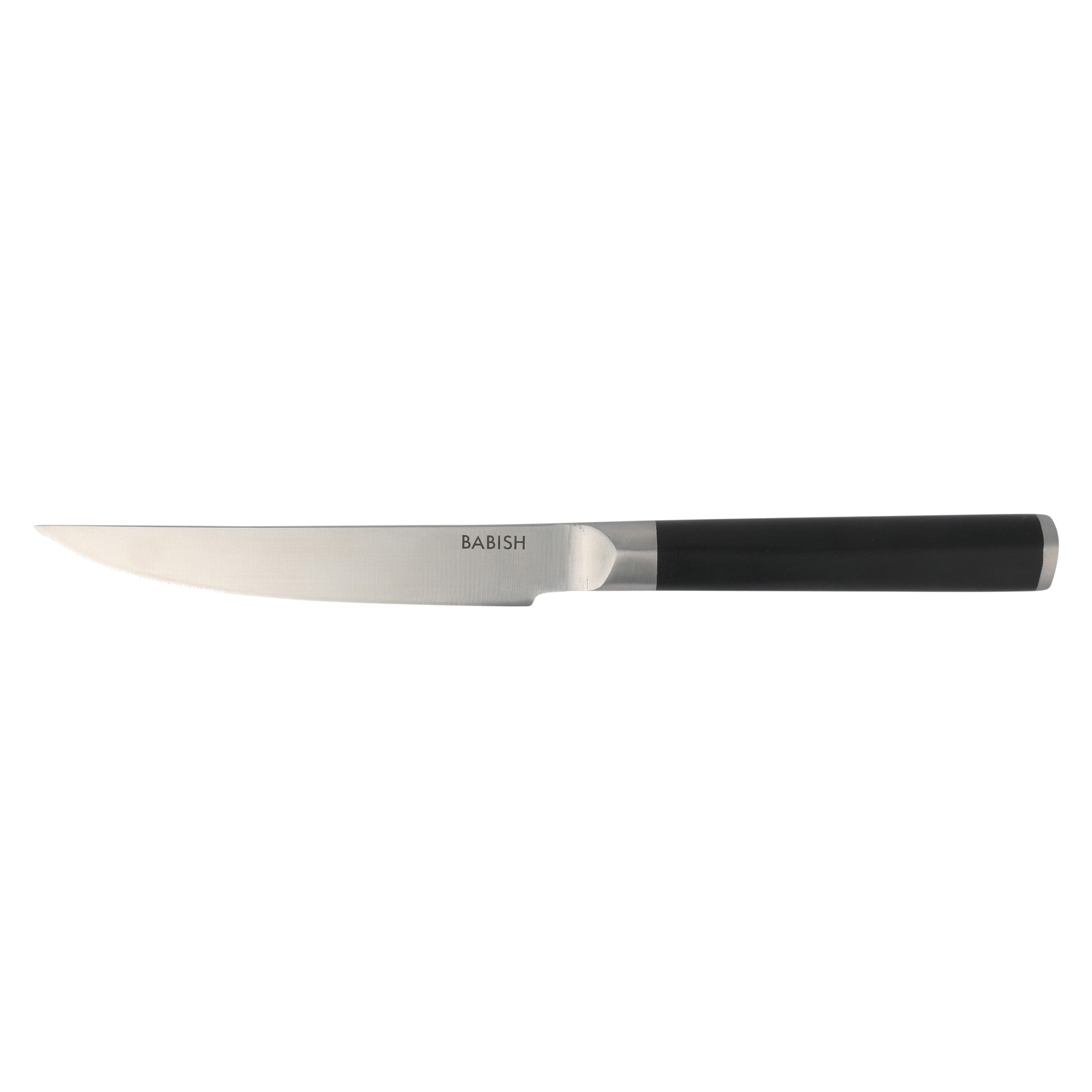 Babish High-Carbon 1.4116 German Steel 15 Piece Full Tang Forged Cutlery Kitchen Knife Block Set - Black - Image 10