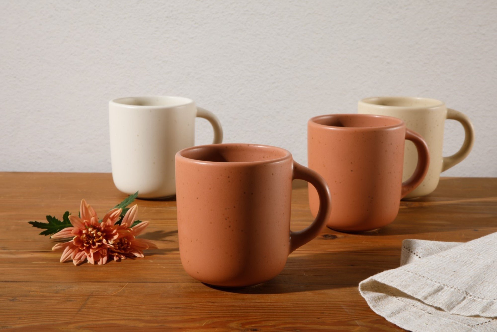 Bloomhouse Corsica Clay 4 Piece Mug Set - Image 5
