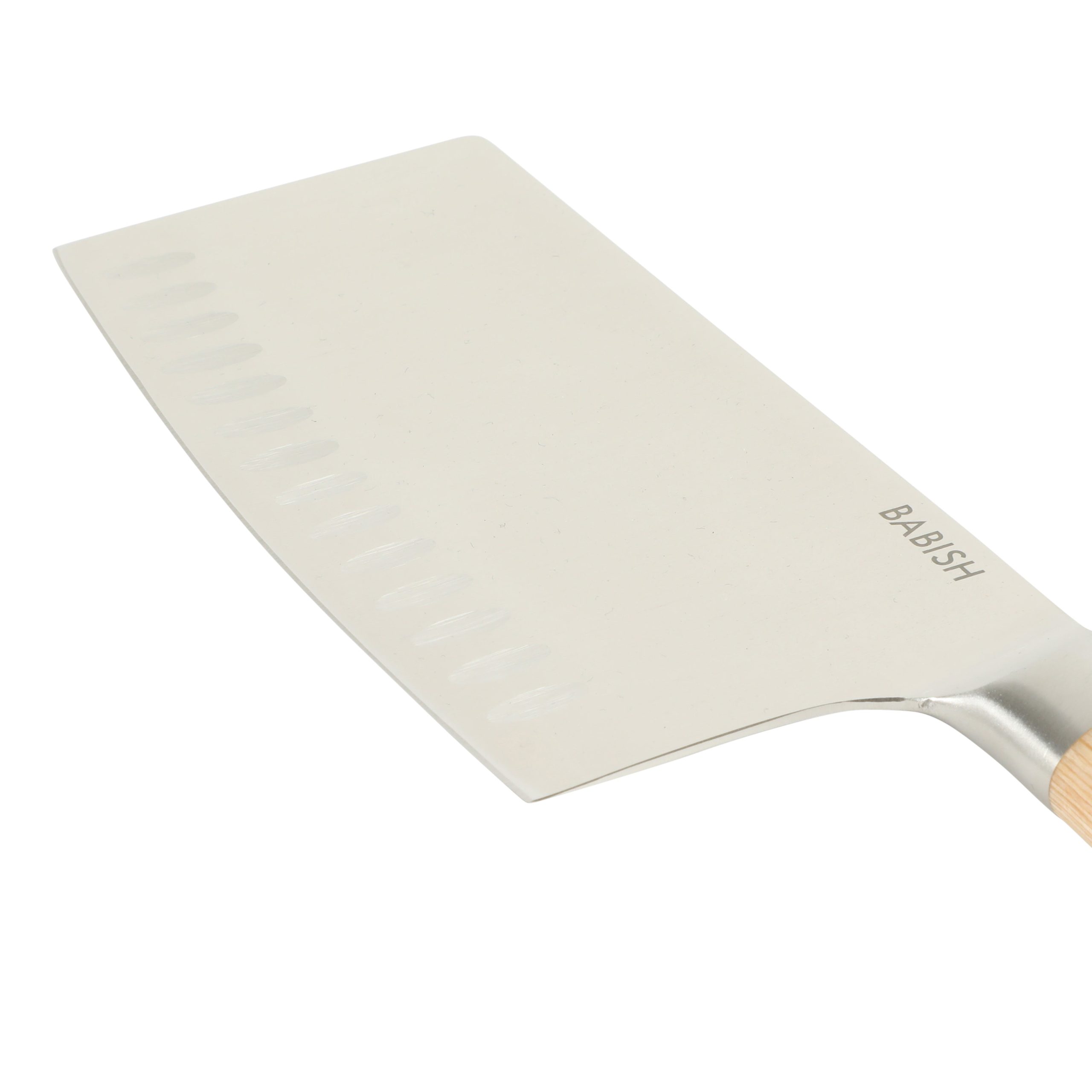 Babish 6.5-Inch Forged Cleaver Knife with Pakka Wood Handle – High-Carbon 1.4116 German Steel Full Tang Kitchen Knife for Heavy-Duty Chopping and Slicing - Image 13