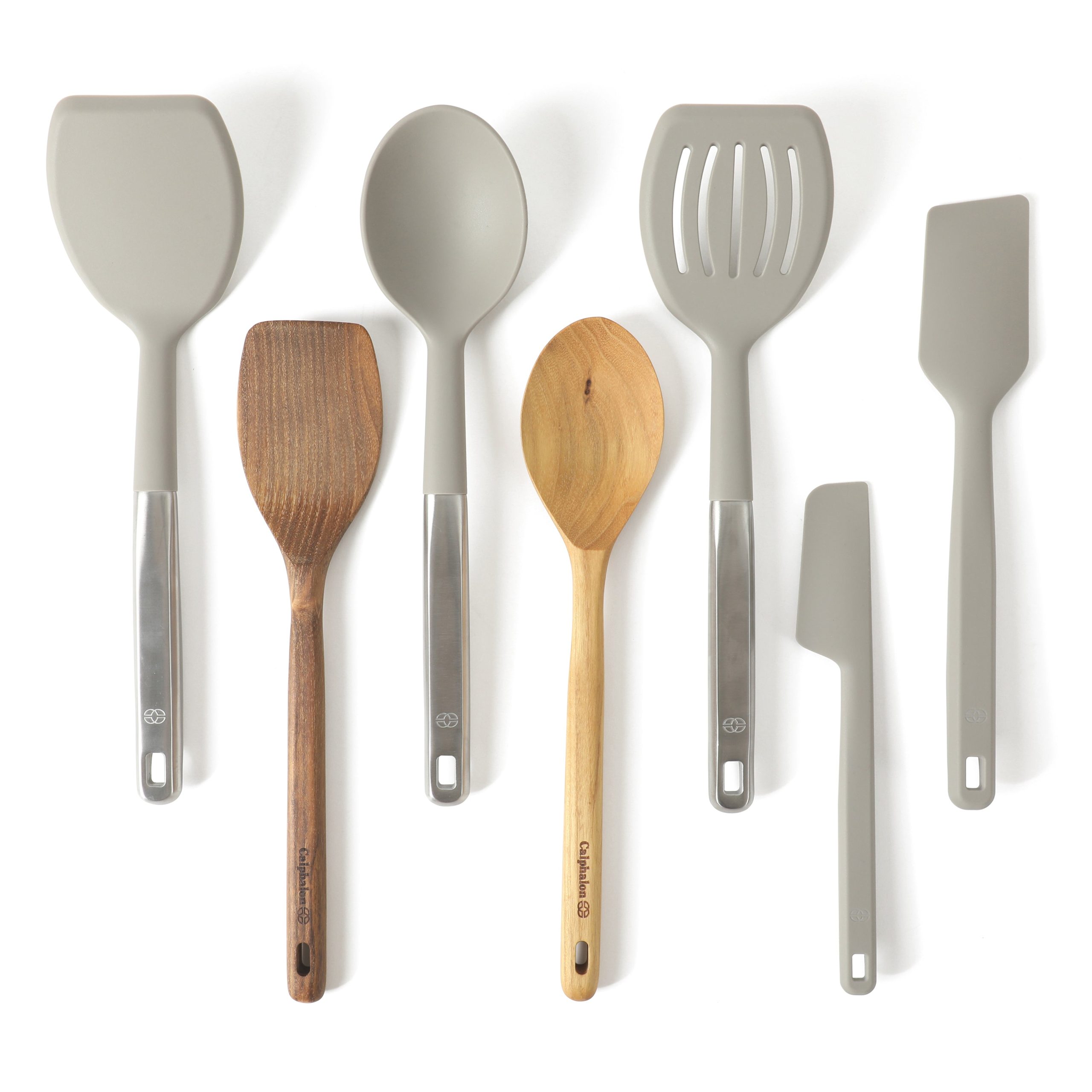 Calphalon Prime 7 Piece Sillicone and Teak Wood Kitchen Tool & Gadget Set - Image 10