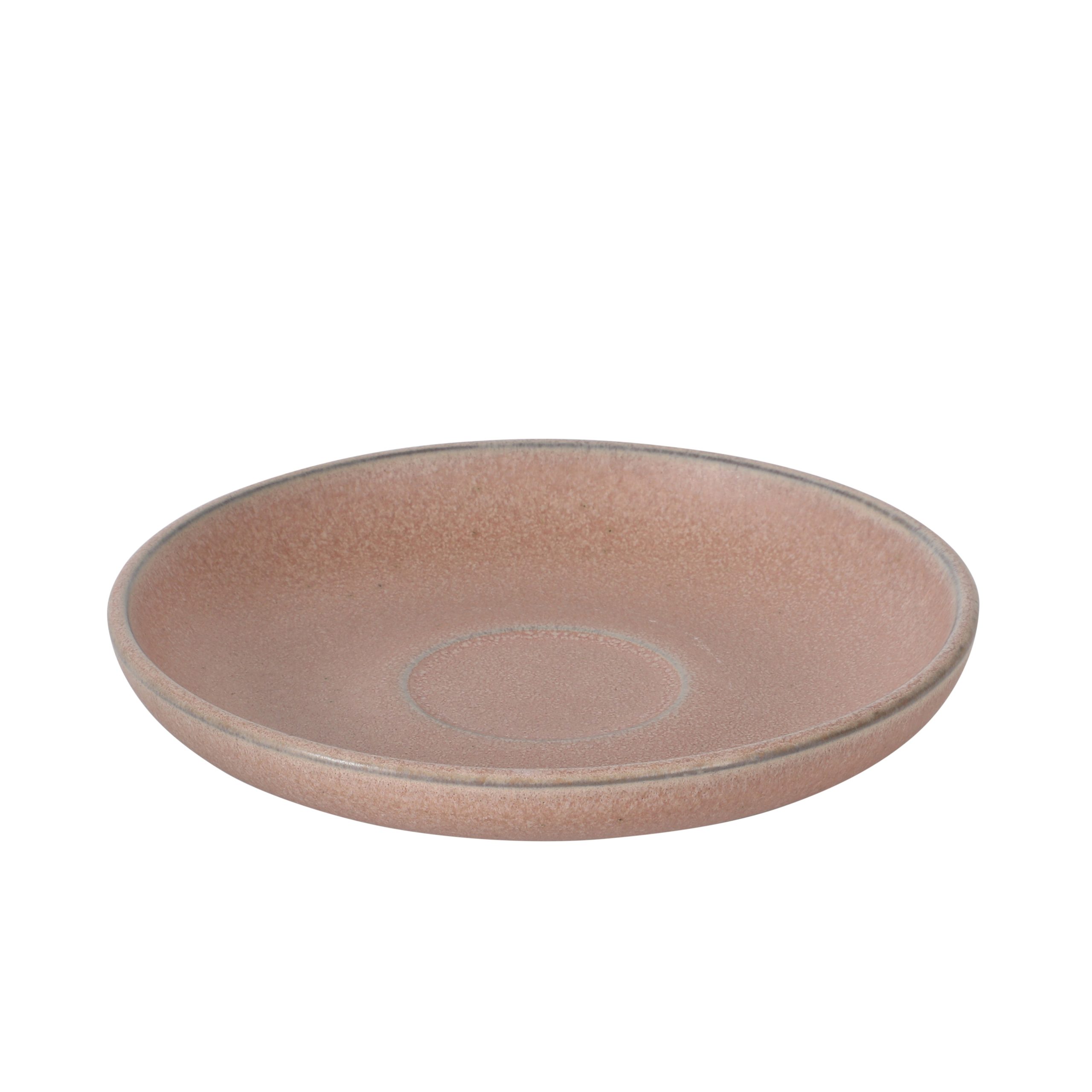 Gibson Elite William Crest 8 Piece Cup & Saucer Set, 4 Stoneware Cups & 4 Saucers, Reactive Glaze Finish, 3.5oz Espresso Cups, 5.5” Saucers, Round Coffee Set, Microwave & Dishwasher Safe - Image 8