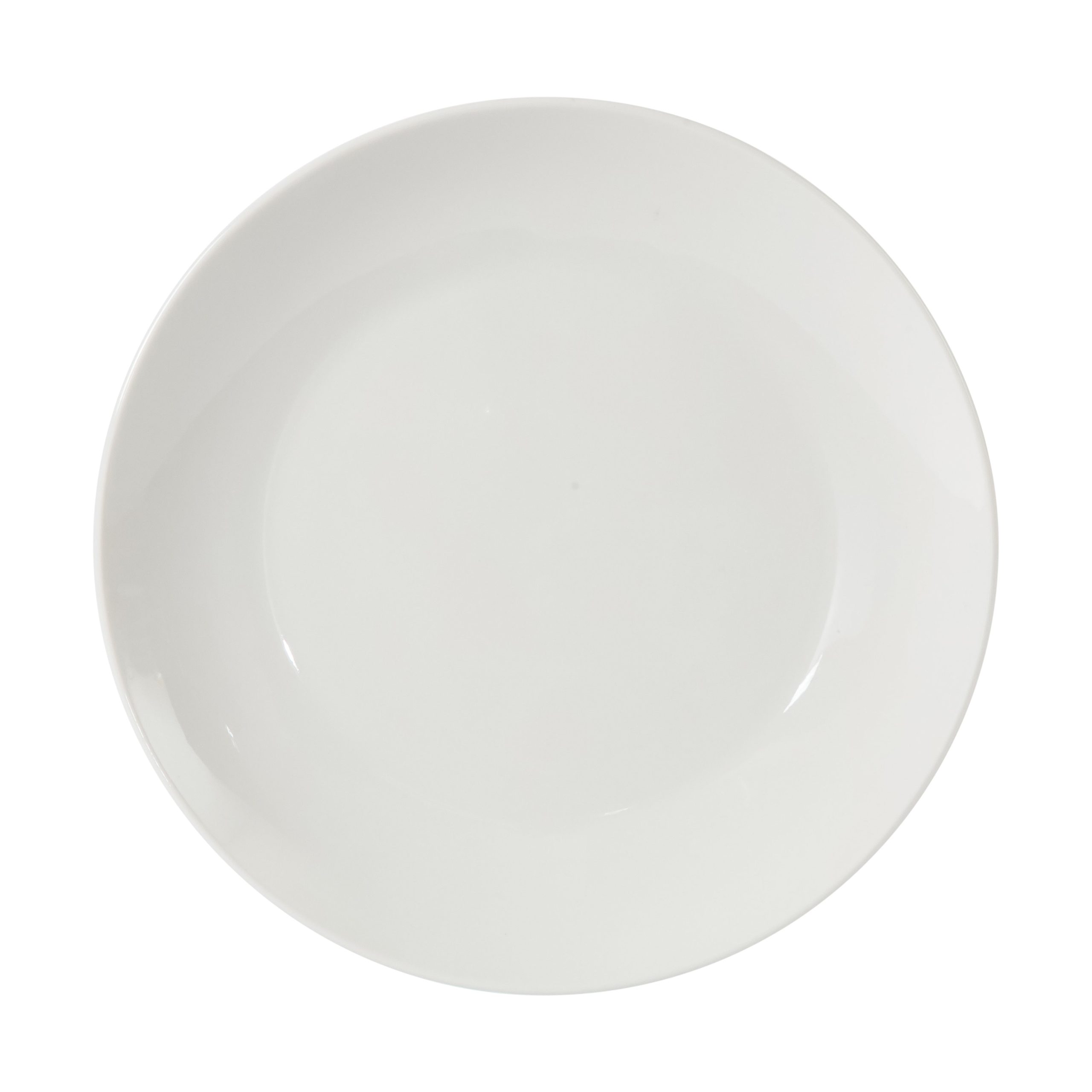 Gibson Home 17-Piece Porcelain Plates and Bowls Set W/Metal Rack - Plates, Bowls & Mugs Dinnerware Set for 4 - White - Image 6