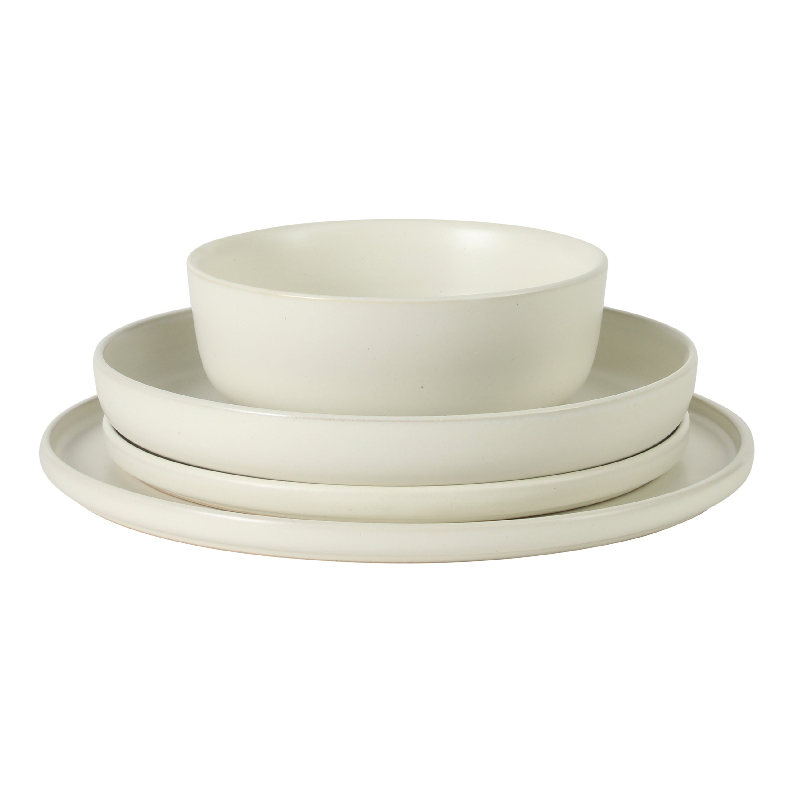 Gibson Elite Bayou Moon Plates and Bowls Sets, 16-Piece Matte Stoneware Dinnerware Sets, Solid Color Reactive Glaze Dish Set, Service for 4 - Image 14