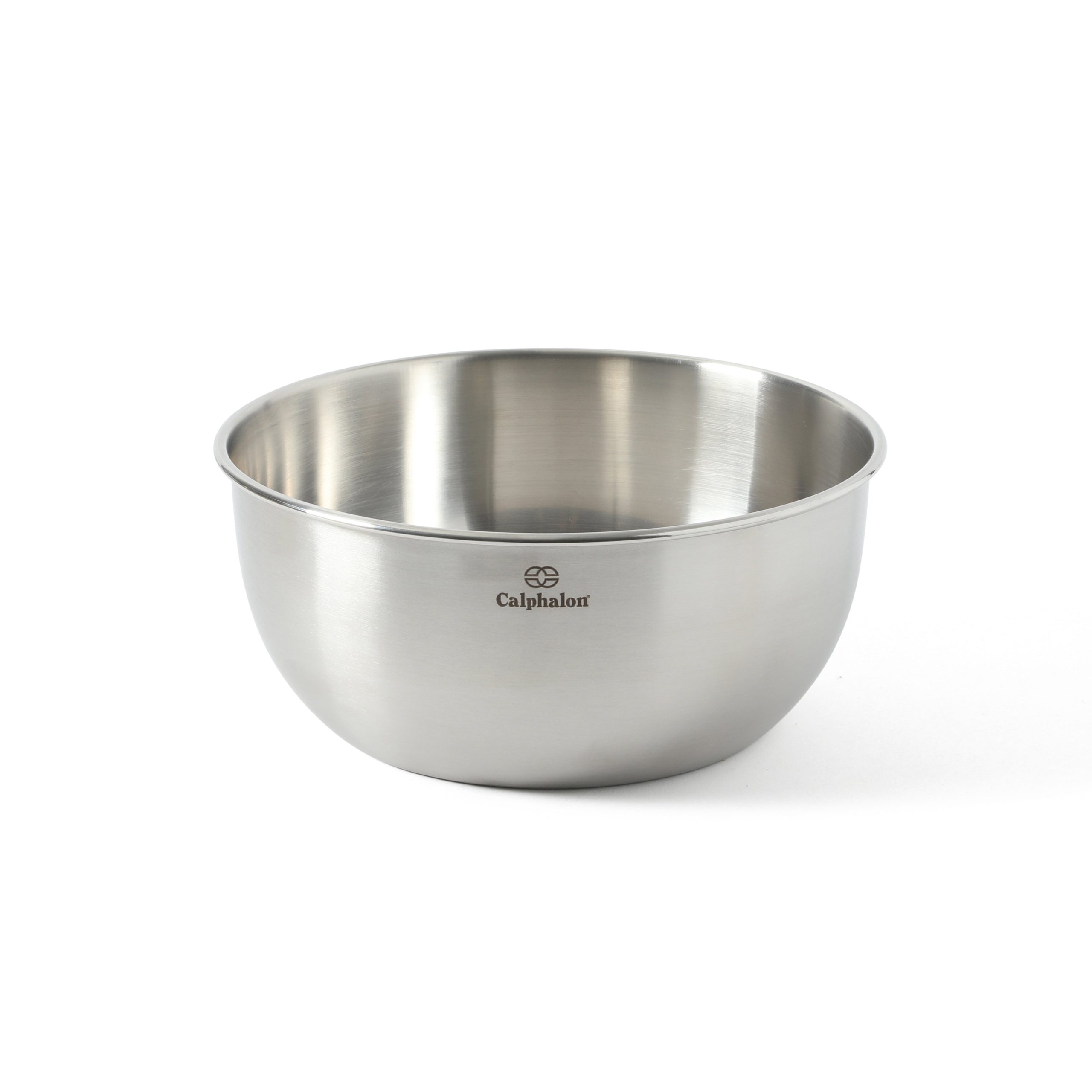 Calphalon Astro Mixing Bowls, 3-Piece Stainless Steel Mixing Bowl Set with Matte Finish, Nesting Metal Mixing Bowls for Baking and Prep, Silver - Image 7
