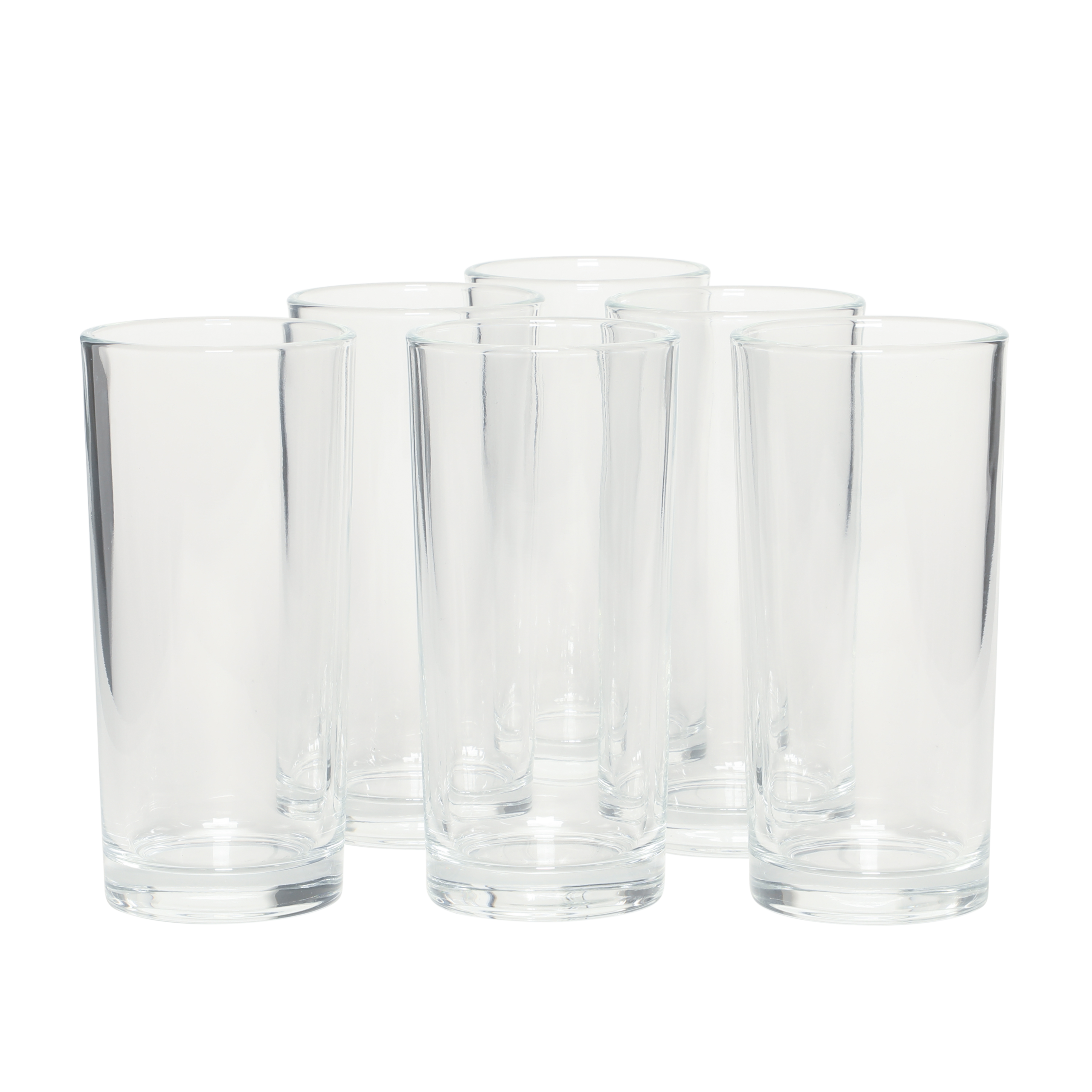 Gibson Home Boozy Brunch 7 Piece Glass Pitcher & Tumbler Set – 1.5L Pitcher with Six 13–14oz Tumblers, Everyday Beverage & Entertaining Drinkware Set, Dishwasher Safe - Image 5
