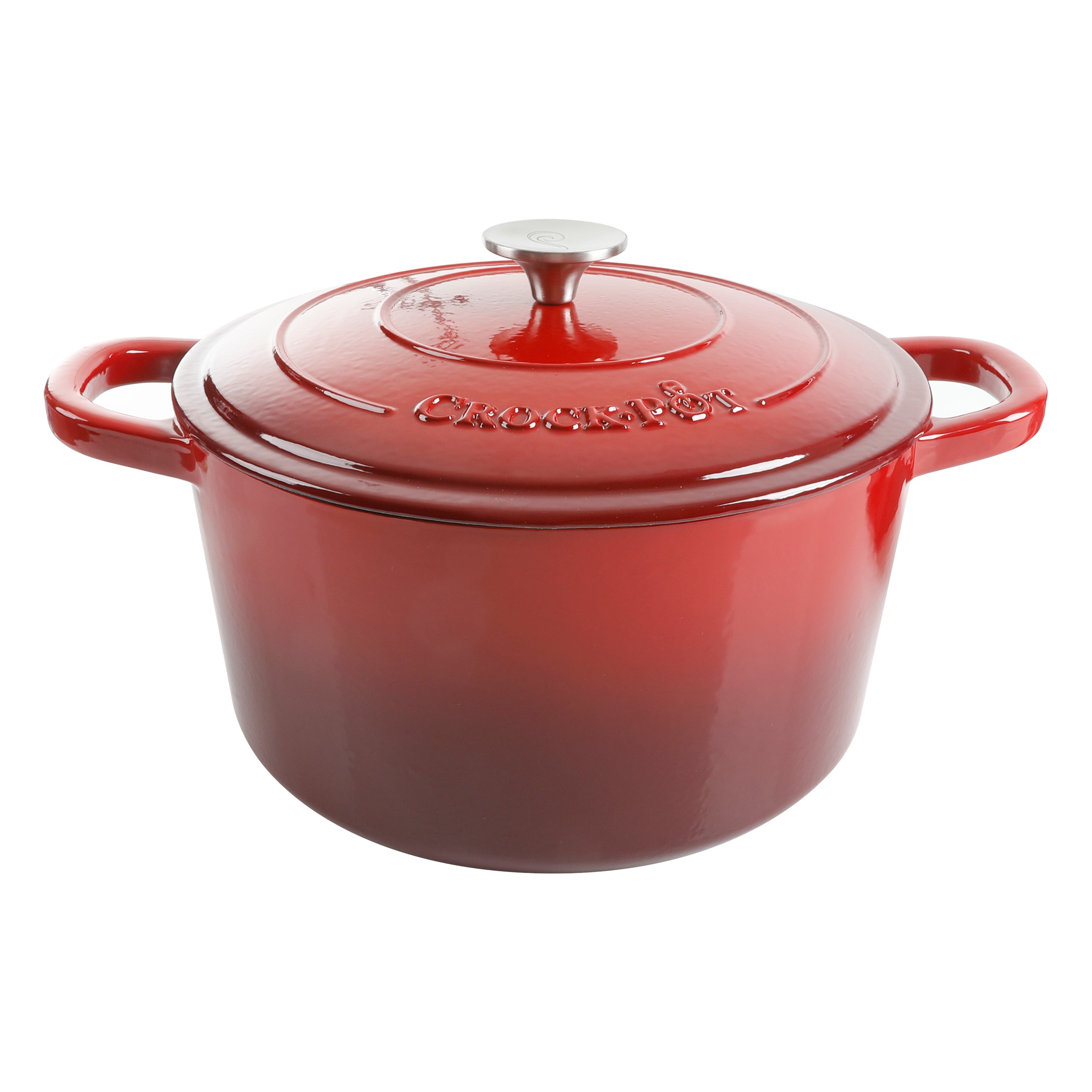 Crock Pot Artisan 5-Quart Enameled Cast Iron Dutch Oven - Image 4