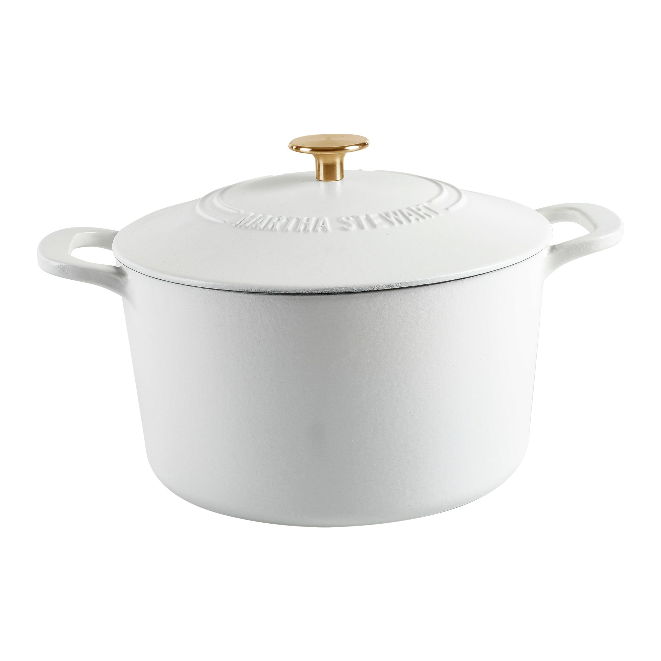 Martha Stewart Gatwick 7-Quart Enameled Cast Iron Dutch Oven - Image 8