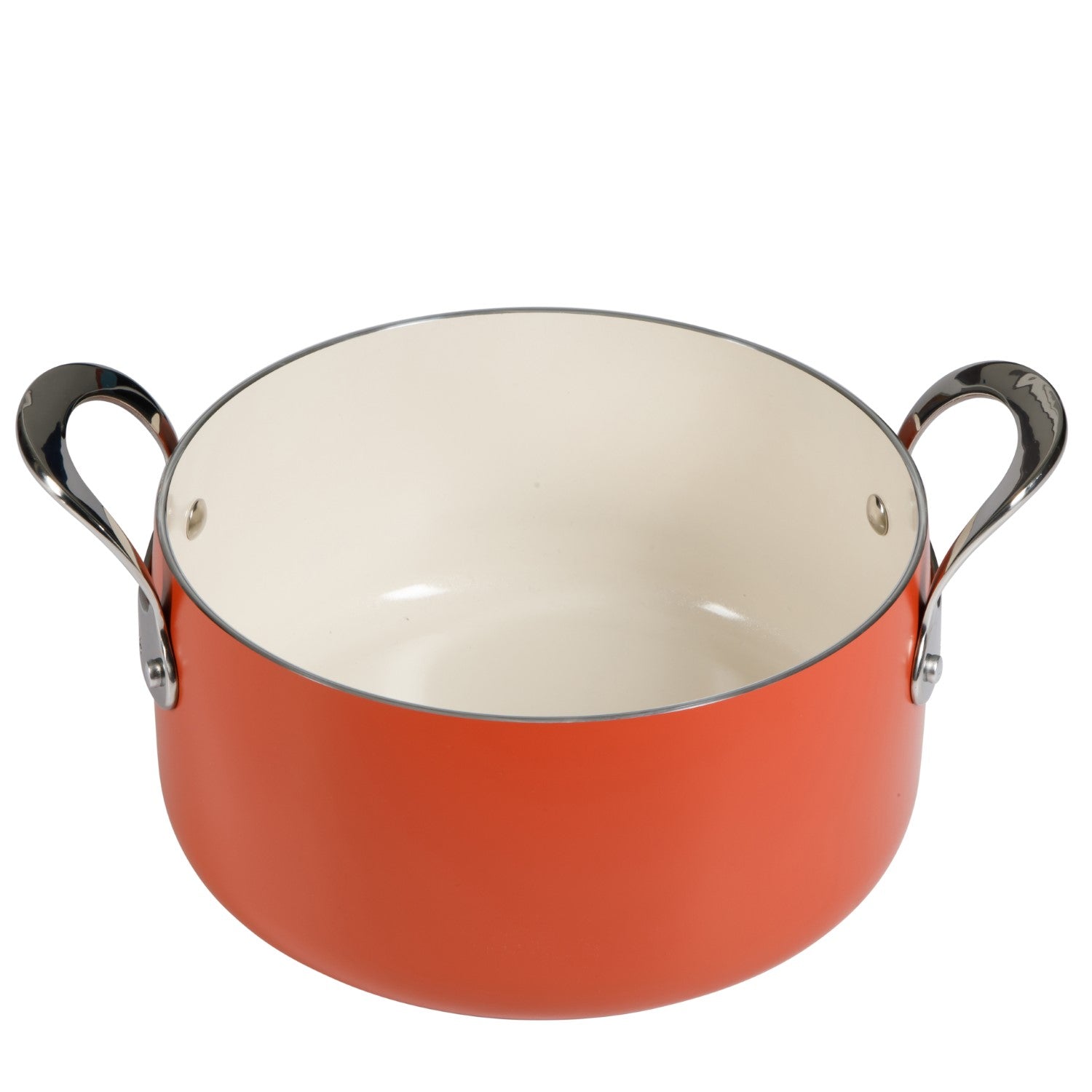 Bloomhouse 6-Quart Aluminum Enamel Dutch Oven w/ Non-Stick Non-Toxic Ceramic Interior and Ceramic Steamer Insert - Image 7