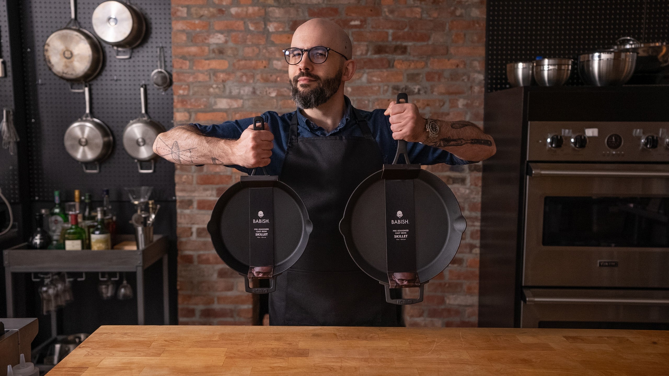 Babish Cast Iron Pre-seasoned Skillet - Image 2