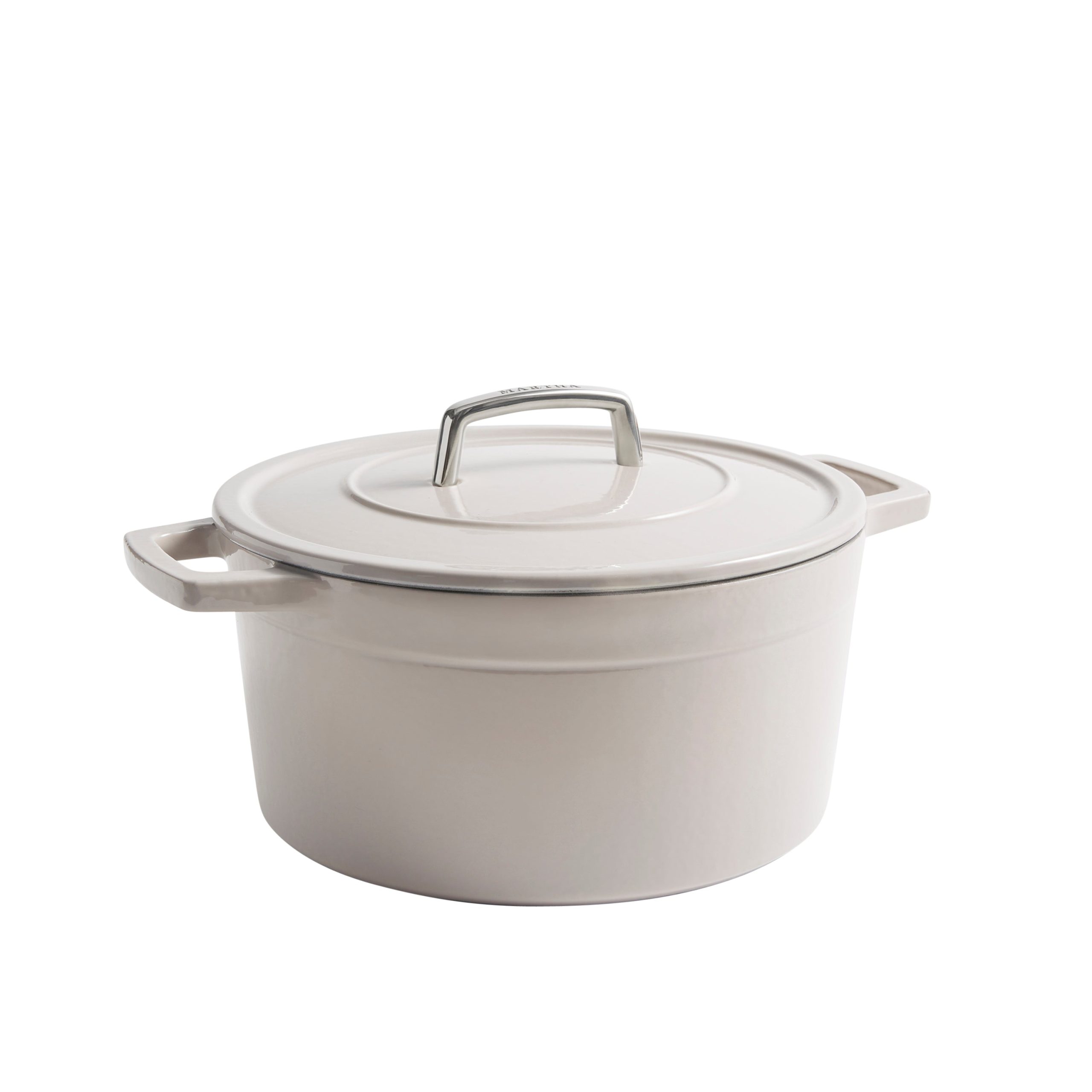 Martha by Martha Stewart 7-Quart Enameled Cast Iron Dutch Oven w/ Lid - Image 5