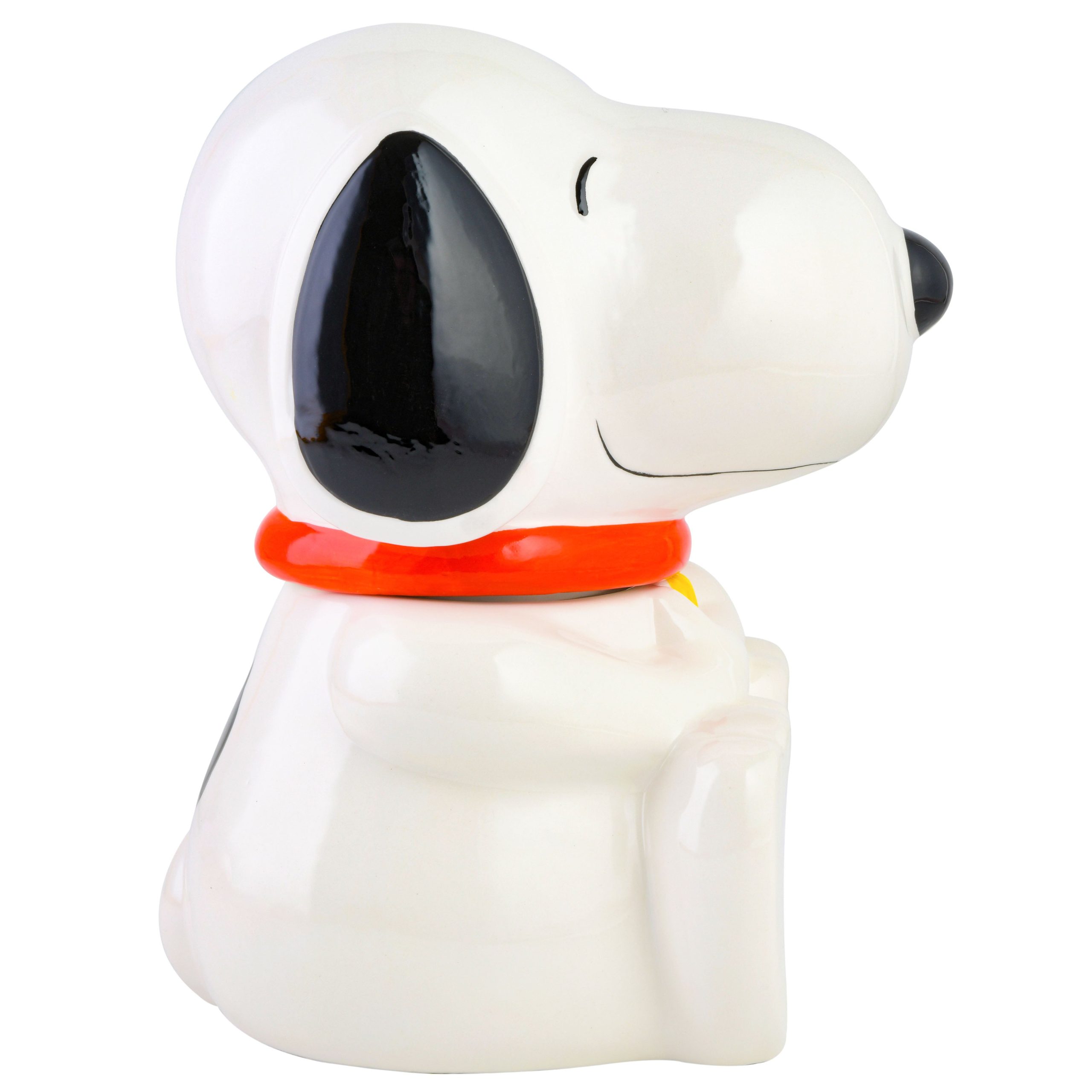 Peanuts Classic Snoopy 11" Ceramic Cookie Jar w/ Fitted Lid - Image 5